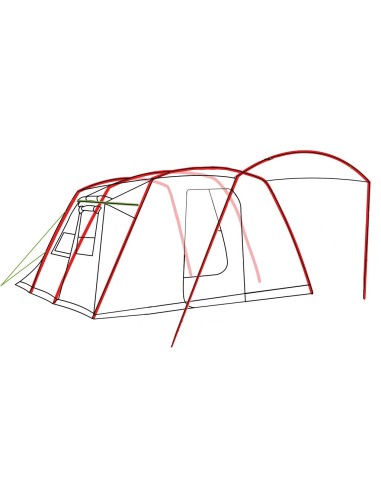 Bertoni Cosmo 4 VIP Tenda a Igloo