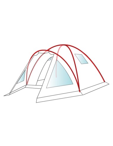 Bertoni Giglio 4 XL VIP Tenda a Igloo