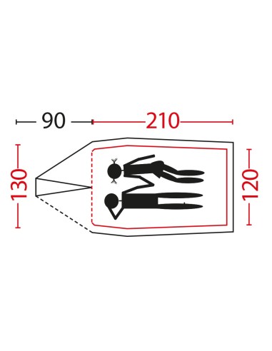 Bertoni Xtreme Tenda a Igloo