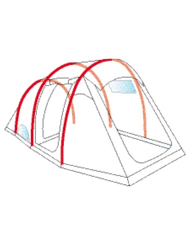 Bertoni Smart 3 AIR Tenda da Campeggio Automatica