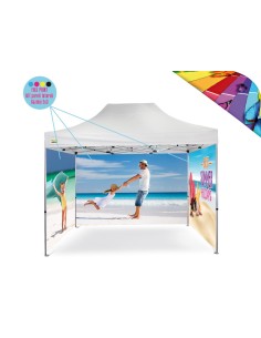 Personalizzazione Gazebo FULL PRINT Kit 3 pareti laterali 2x3 mt.
