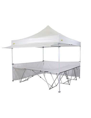 ½ Laterale per Gazebo Bertoni 3 mt. c/morsetti serie Piramide (esagonale)