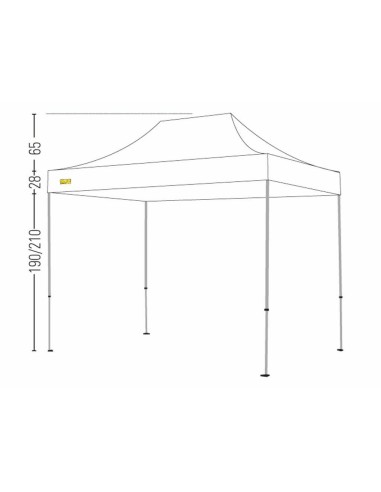 Bertoni Velox 2x3 Gazebo Pieghevole Automatico