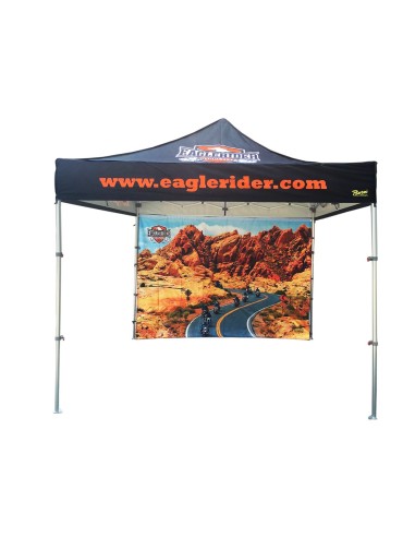 Personalizzazione Gazebo FULL PRINT parete laterale 3 mt. c/porta