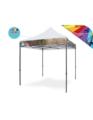 Personalizzazione Gazebo FULL PRINT Kit n° 4 mantovane 3x3 mt.