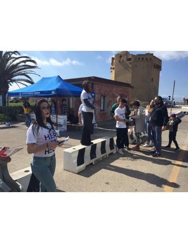 Tetto Blu per Gazebo Bertoni Piramide 3x4,5