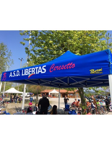 Personalizzazione Gazebo FULL PRINT Kit n° 4 mantovane 3x3 mt.