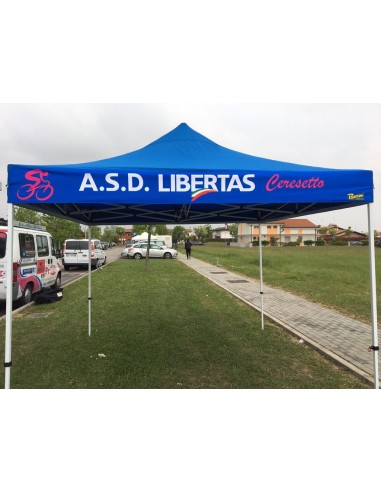 Personalizzazione Gazebo FULL PRINT Kit n° 4 mantovane 3x3 mt.
