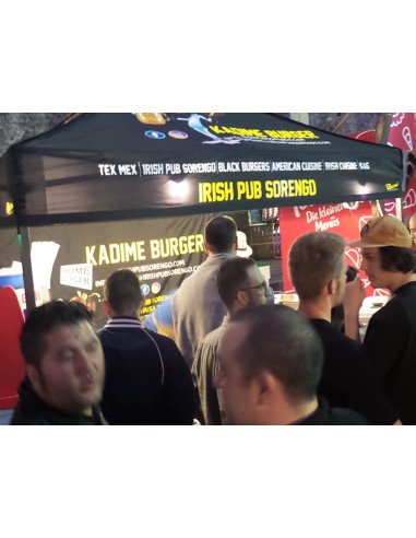 Personalizzazione Gazebo FULL PRINT - parete laterale 3 metri