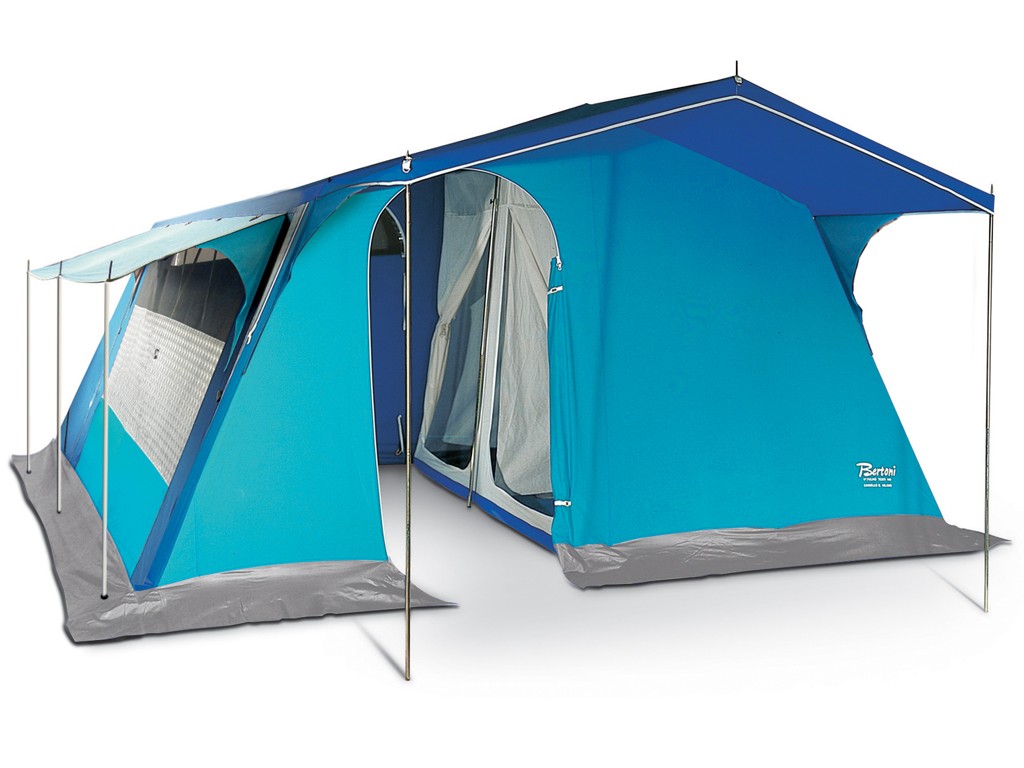 Bertoni Grand Chic Blue Tenda Da Campeggio A Casetta Bertoni