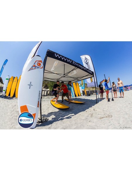 Personalizzazione Gazebo FULL PRINT Tetto 3x3 mt. con Cuciture Termonastrate