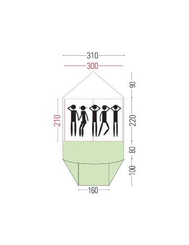 Bertoni Elba 5 VIP Tenda a Igloo