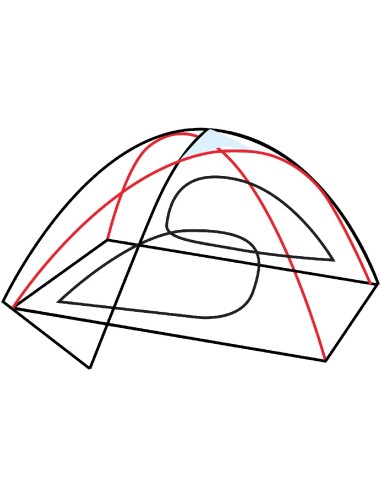 Bertoni Avventura 3 - ALU Tenda a Igloo