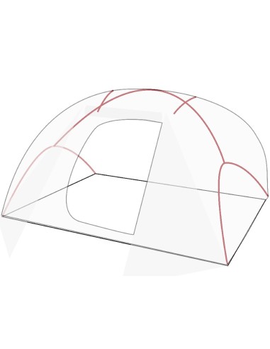 Bertoni Stealth 3 Tenda a Igloo