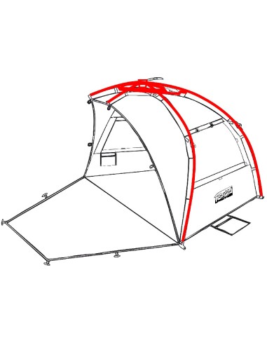 Bertoni VeloBeach Sand Tenda da spiaggia