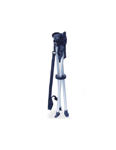 Bertoni Tris Black Alu Sgabello