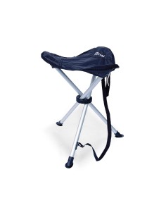 Bertoni Tris Black Alu Sgabello